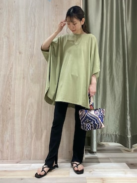 hanaさん（レディース・156cm）の夏コーディネート