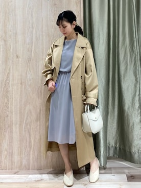 「オケージョン」｜「アイテム（ブルゾン）」を使った、hanaさん（レディース・156cm）の春コーディネート