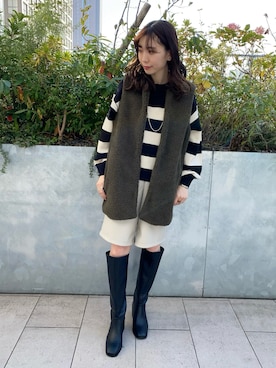 hanaさん(レディース・156cm)の冬コーディネート