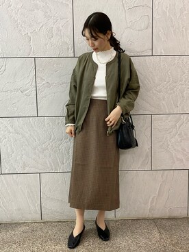 hanaさん（レディース・156cm）の秋コーディネート