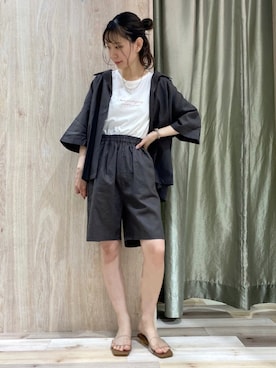 hanaさん（レディース・156cm）の夏コーディネート