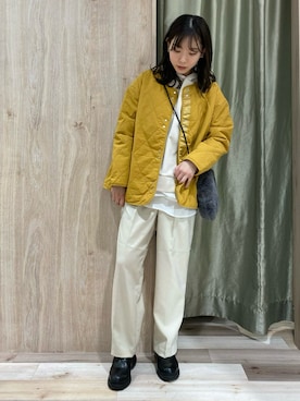 hanaさん（レディース・156cm）の冬コーディネート