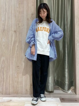 hanaさん（レディース・156cm）の冬コーディネート