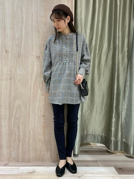 hanaさん（レディース・156cm）の秋コーディネート