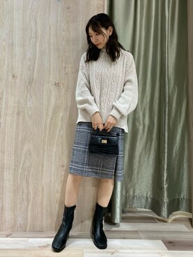 hanaさん（レディース・156cm）の秋コーディネート