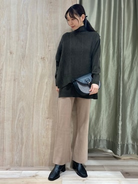 hanaさん（レディース・156cm）の秋コーディネート