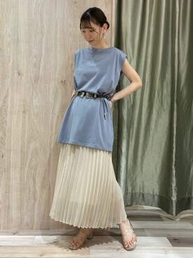 hanaさん（レディース・156cm）の夏コーディネート