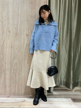 hanaさん(レディース・156cm)の冬コーディネート