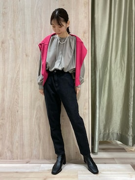 hanaさん（レディース・156cm）の秋コーディネート