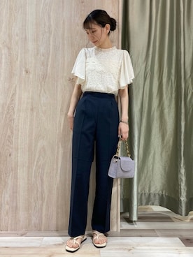 hanaさん（レディース・156cm）の夏コーディネート