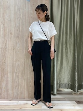 hanaさん（レディース・156cm）の夏コーディネート