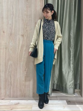 hanaさん（レディース・156cm）の冬コーディネート