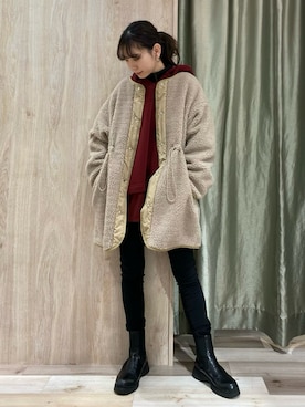 hanaさん(レディース・156cm)の冬コーディネート