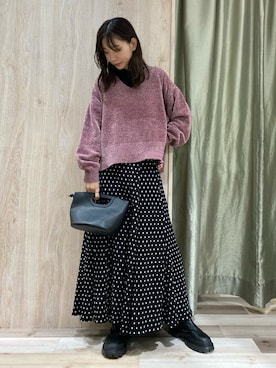 hanaさん（レディース・156cm）の秋コーディネート