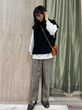 hanaさん(レディース・156cm)の秋コーディネート