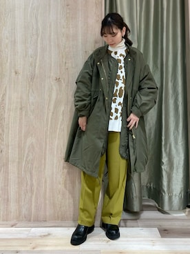 hanaさん（レディース・156cm）の冬コーディネート