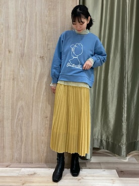 hanaさん（レディース・156cm）の冬コーディネート