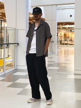 sjさん（メンズ・182cm）の夏コーディネート