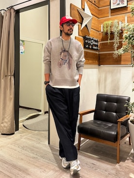 sjさん（メンズ・182cm）の秋コーディネート