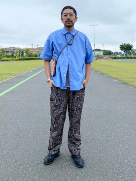 「FLORIAN（フロリアン）のアイテム」を使った、sjさん（メンズ・182cm）の夏コーディネート