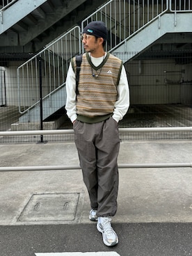 sjさん（メンズ・182cm）の秋コーディネート