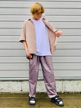 はるまきさん（メンズ・173cm）の夏コーディネート