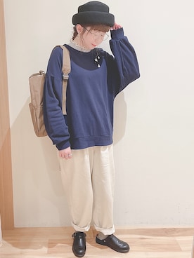 koeda𖡼.𖤣𖥧さん（レディース・158cm）の秋コーディネート