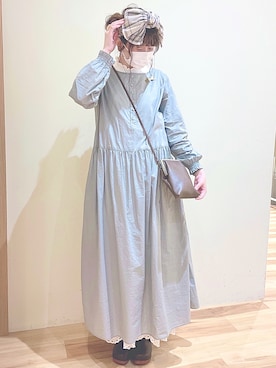 koeda𖡼.𖤣𖥧さん（レディース・158cm）の秋コーディネート