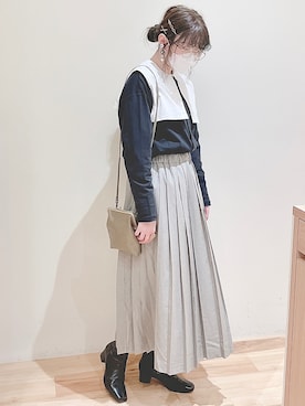 koeda𖡼.𖤣𖥧さん（レディース・158cm）の秋コーディネート