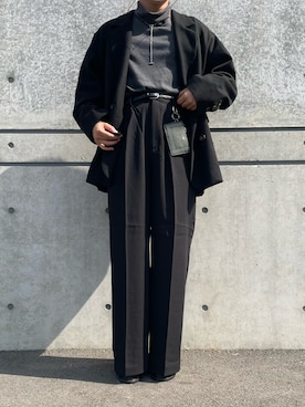 「epnok（エプノック）のアイテム（テーラードジャケット）」を使った、arinko_outfitsさん（メンズ・167cm）の秋コーディネート