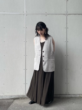 akaneさん（レディース・156cm）の夏コーディネート