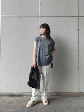 akaneさん（レディース・156cm）の夏コーディネート