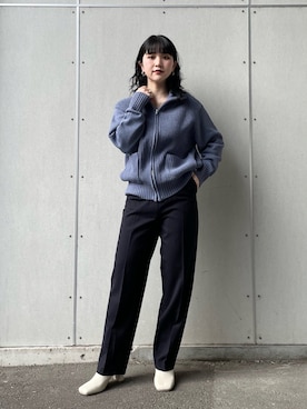 akaneさん（レディース・156cm）の冬コーディネート