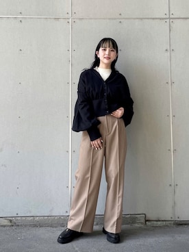 akaneさん（レディース・156cm）の秋コーディネート