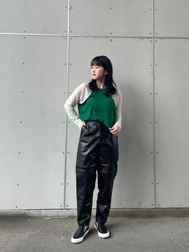 akaneさん（レディース・156cm）の秋コーディネート