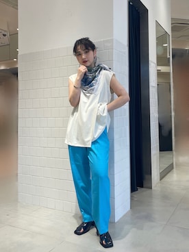 akaneさん（レディース・156cm）の夏コーディネート