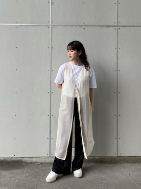 akaneさん（レディース・156cm）の夏コーディネート