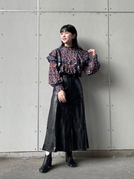 akaneさん（レディース・156cm）の秋コーディネート