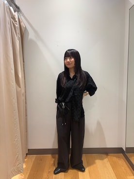 「アイテム（ローファー）」を使った、ayanaさん（レディース・150cm）の夏コーディネート