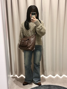 ayanaさん（レディース・150cm）の冬コーディネート