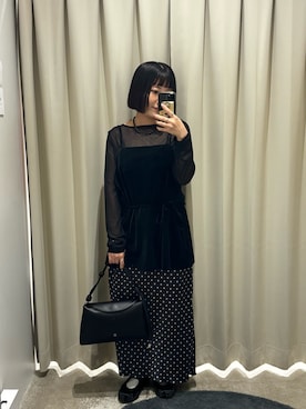 「ベロア」｜ayanaさん（レディース・150cm）の秋コーディネート