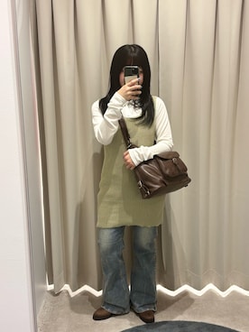 ayanaさん（レディース・150cm）の冬コーディネート