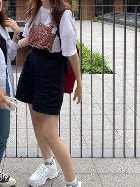 「shein」｜riimarunrunさん（レディース・170cm）の夏コーディネート