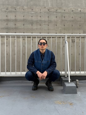 「JOURNAL STANDARD（ジャーナルスタンダード）のアイテム」を使った、ヒサダさん（メンズ・177cm）の春コーディネート