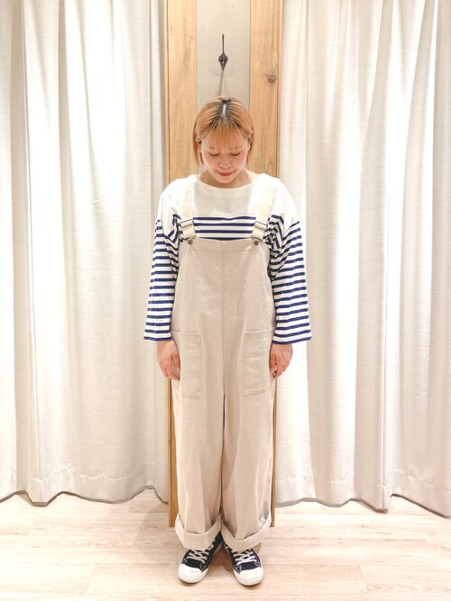 Sm2 アトレヴィ大塚おん眉さんのサロペット オーバーオールを使ったコーディネート Zozotown