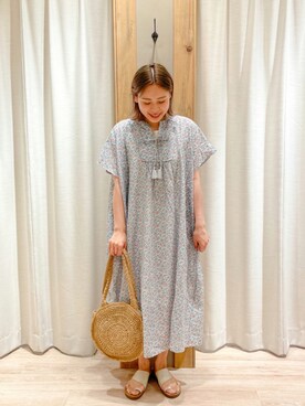 Samansa Mos2 サマンサ モスモスのワンピース レッド 赤色系 コーディネート Zozotown