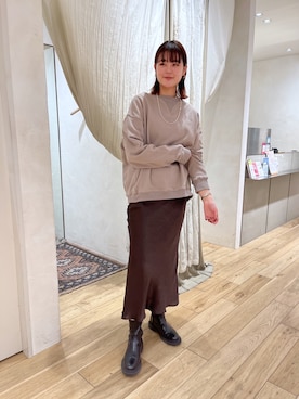 OSAKA_172cmさん（レディース・172cm）の冬コーディネート