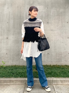 OSAKA_172cmさん（レディース・172cm）の秋コーディネート