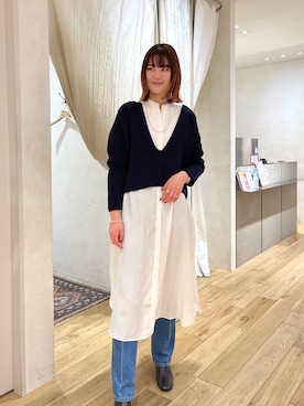 OSAKA_172cmさん（レディース・172cm）の冬コーディネート