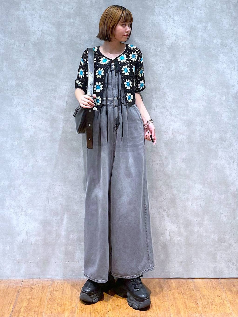 PAGEBOY（ページボーイ）の「デニムサロペット（サロペット